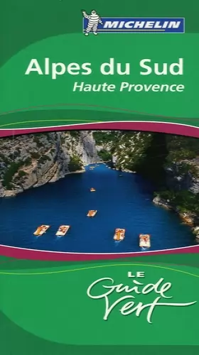Couverture du produit · Alpes du Sud Haute Provence