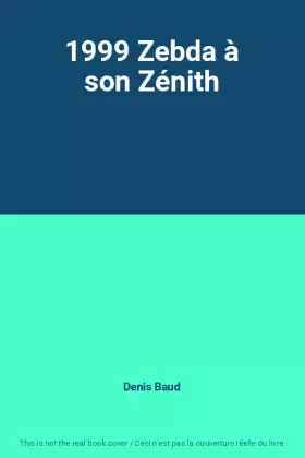 Couverture du produit · 1999 Zebda à son Zénith