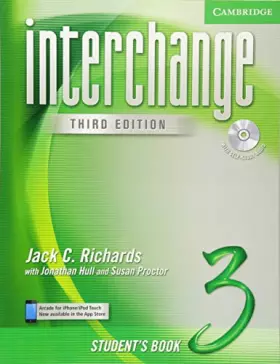Couverture du produit · Interchange Student's Book 3 with Audio CD