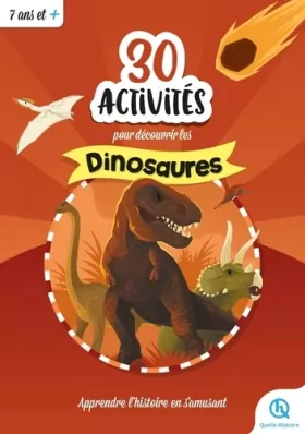 Couverture du produit · 30 activités pour découvrir les dinosaures