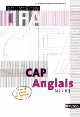 Couverture du produit · Anglais CAP en CFA