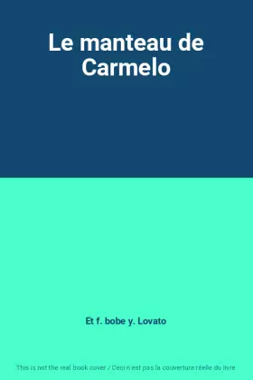 Couverture du produit · Le manteau de Carmelo