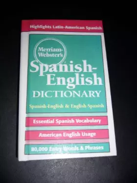 Couverture du produit · Merriam-Webster's Spanish-English Dictionary
