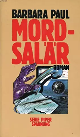 Couverture du produit · Mordsalär: Kriminalroman