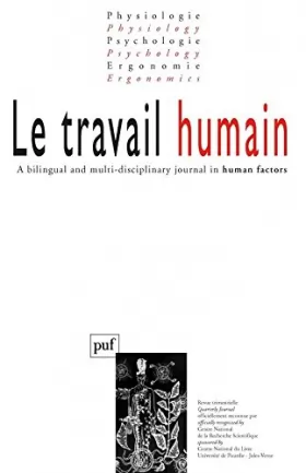 Couverture du produit · Le Travail humain, tome 65, numéro 4