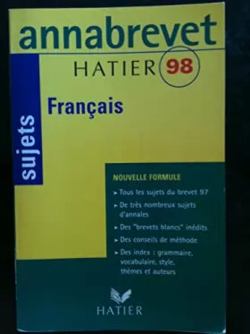 Couverture du produit · Français