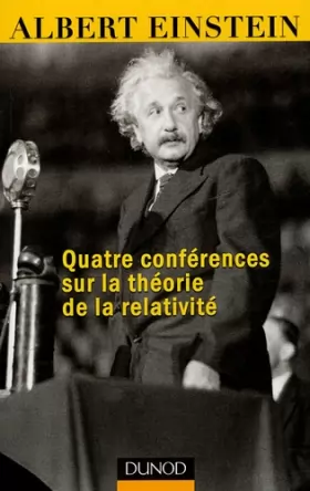 Couverture du produit · Quatre conférences sur la théorie de la relativité : Faites à l'université de Princeton