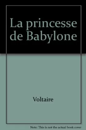Couverture du produit · La princesse de Babylone