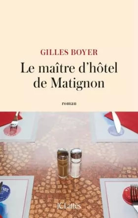 Couverture du produit · Le maître d'hôtel de Matignon