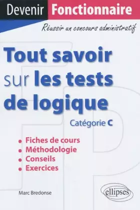 Couverture du produit · Tout savoir sur les tests de logique