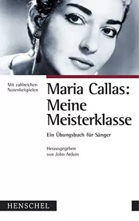 Couverture du produit · Maria Callas: Meine Meisterklasse.