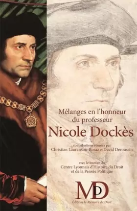 Couverture du produit · Mélanges en l'honneur du Professeur Nicole DOCKÈS