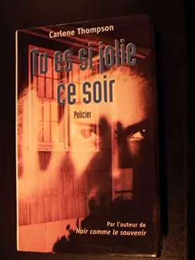 Couverture du produit · Tu es si jolie ce soir