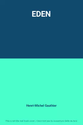 Couverture du produit · EDEN