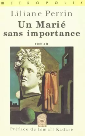 Couverture du produit · Un marié sans importance
