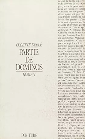 Couverture du produit · Partie de dominos : roman