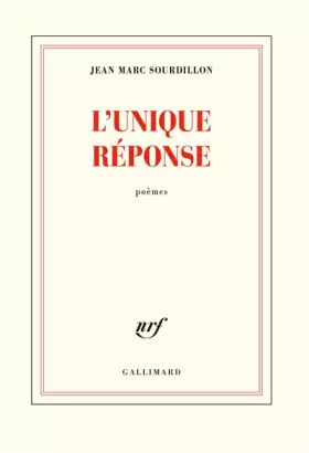 Couverture du produit · L'unique réponse