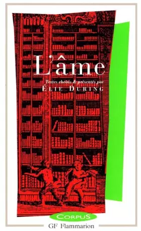 Couverture du produit · L'âme