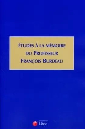 Couverture du produit · melanges en l honneur de francois burdeau