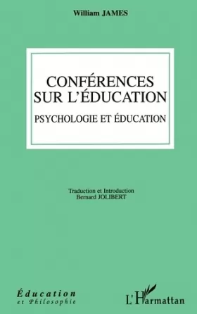 Couverture du produit · Conferences sur l'education psychologie et education