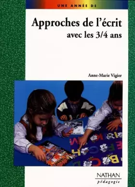 Couverture du produit · Approches de l'écrit avec les 3-4 ans
