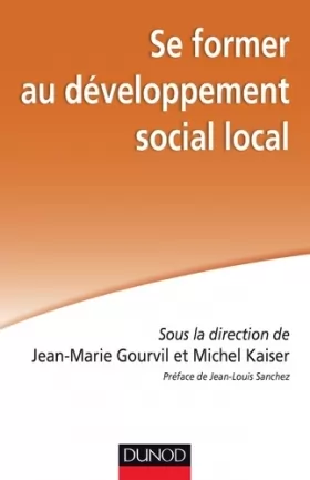 Couverture du produit · Se former au développement social local