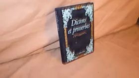 Couverture du produit · Dictons et proverbes