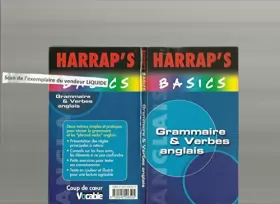 Couverture du produit · Harrap's basics grammaire et verbes anglais