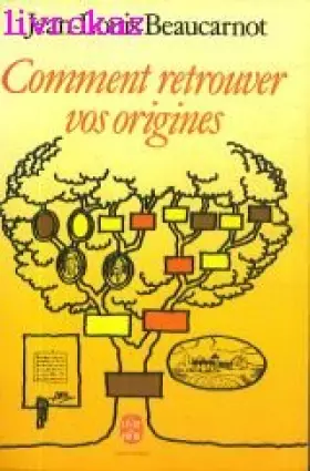 Couverture du produit · Comment retrouver vos origines