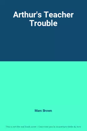 Couverture du produit · Arthur's Teacher Trouble