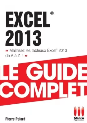 Couverture du produit · GUIDE COMPLET EXCEL 2013