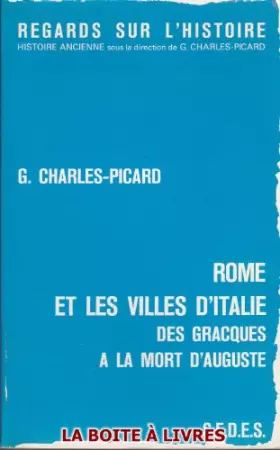 Couverture du produit · Rome et les villes d'Italie, des Gracques à la mort d'Auguste