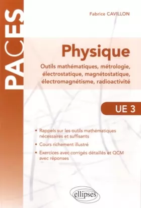 Couverture du produit · Physique Outils Mathématiques Métrologie UE3 PACES