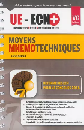 Couverture du produit · Moyens mnémotechniques