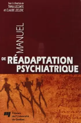 Couverture du produit · Manuel de réadaptation psychiatrique
