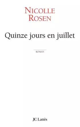 Couverture du produit · Quinze jours en juillet