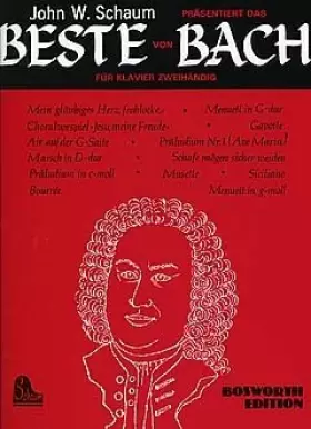 Couverture du produit · Das Beste Von Johann Sebastian Bach - Piano - BOOK