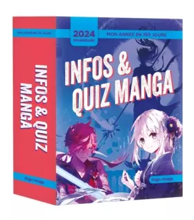 Couverture du produit · Mon année - infos & quiz manga 2024