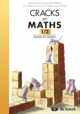 Couverture du produit · Cracks en maths, numéro 1 : manuel de fixation