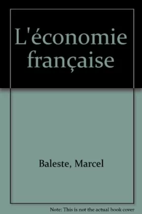 Couverture du produit · L'économie française