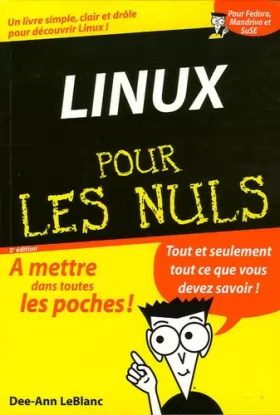 Couverture du produit · Linux Pour les Nuls