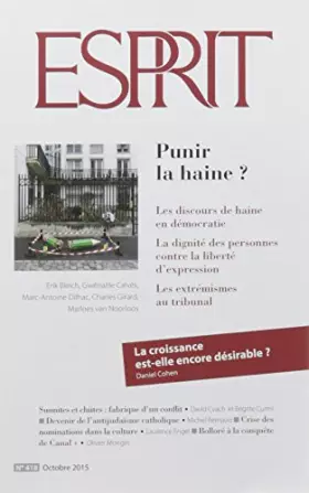 Couverture du produit · Punir la Haine