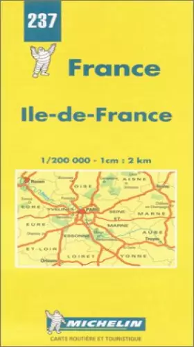 Couverture du produit · Carte routière : Île-de-France, N° 237