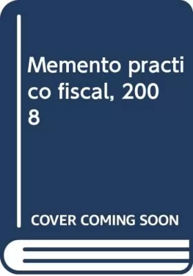 Couverture du produit · Memento practico fiscal 2008