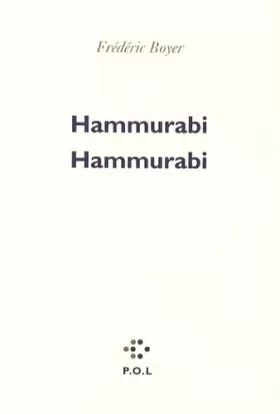 Couverture du produit · Hammurabi Hammurabi