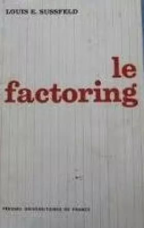 Couverture du produit · Le Factoring
