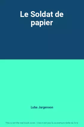 Couverture du produit · Le Soldat de papier
