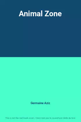 Couverture du produit · Animal Zone