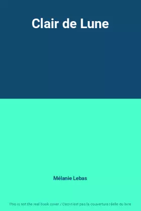 Couverture du produit · Clair de Lune