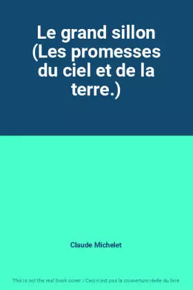 Couverture du produit · Le grand sillon (Les promesses du ciel et de la terre.)